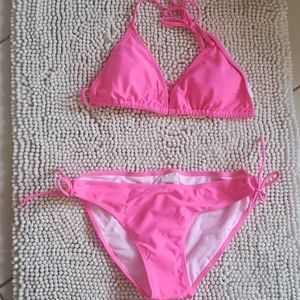 Pink bikini
